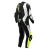 Dainese AUDAX D-ZIP 1PC PERF závodní kombinéza černá/fluo-žlutá vel.48